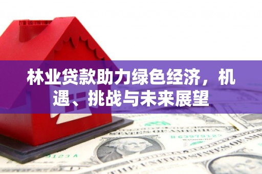 故城林业贷款助力绿色经济，机遇、挑战与未来展望