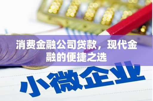 故城消费金融公司贷款，现代金融的便捷之选