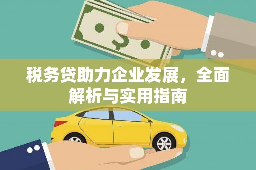 故城税务贷助力企业发展，全面解析与实用指南