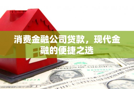 故城消费金融公司贷款，现代金融的便捷之选
