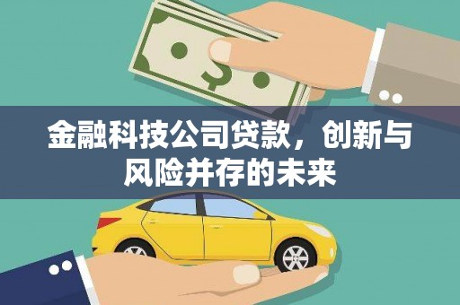 故城金融科技公司贷款，创新与风险并存的未来