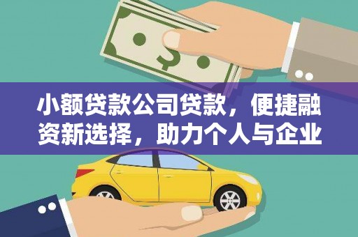 故城小额贷款公司贷款，便捷融资新选择，助力个人与企业成长