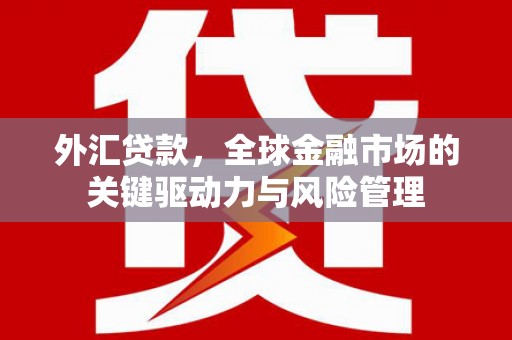 故城外汇贷款，全球金融市场的关键驱动力与风险管理