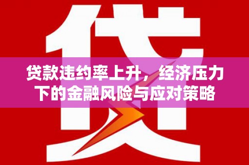 故城贷款违约率上升，经济压力下的金融风险与应对策略