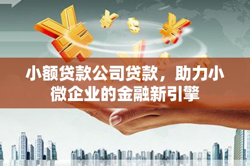 故城小额贷款公司贷款，助力小微企业的金融新引擎