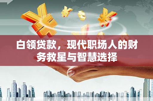 故城白领贷款，现代职场人的财务救星与智慧选择