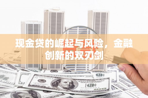 故城现金贷的崛起与风险，金融创新的双刃剑