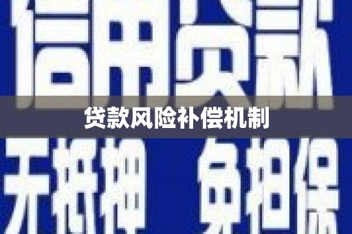 故城贷款风险补偿机制